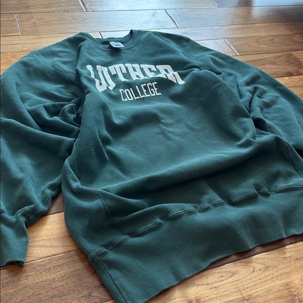 Vtg Champion Luther College reverse weave sweatshirt - Picture 5 of 5